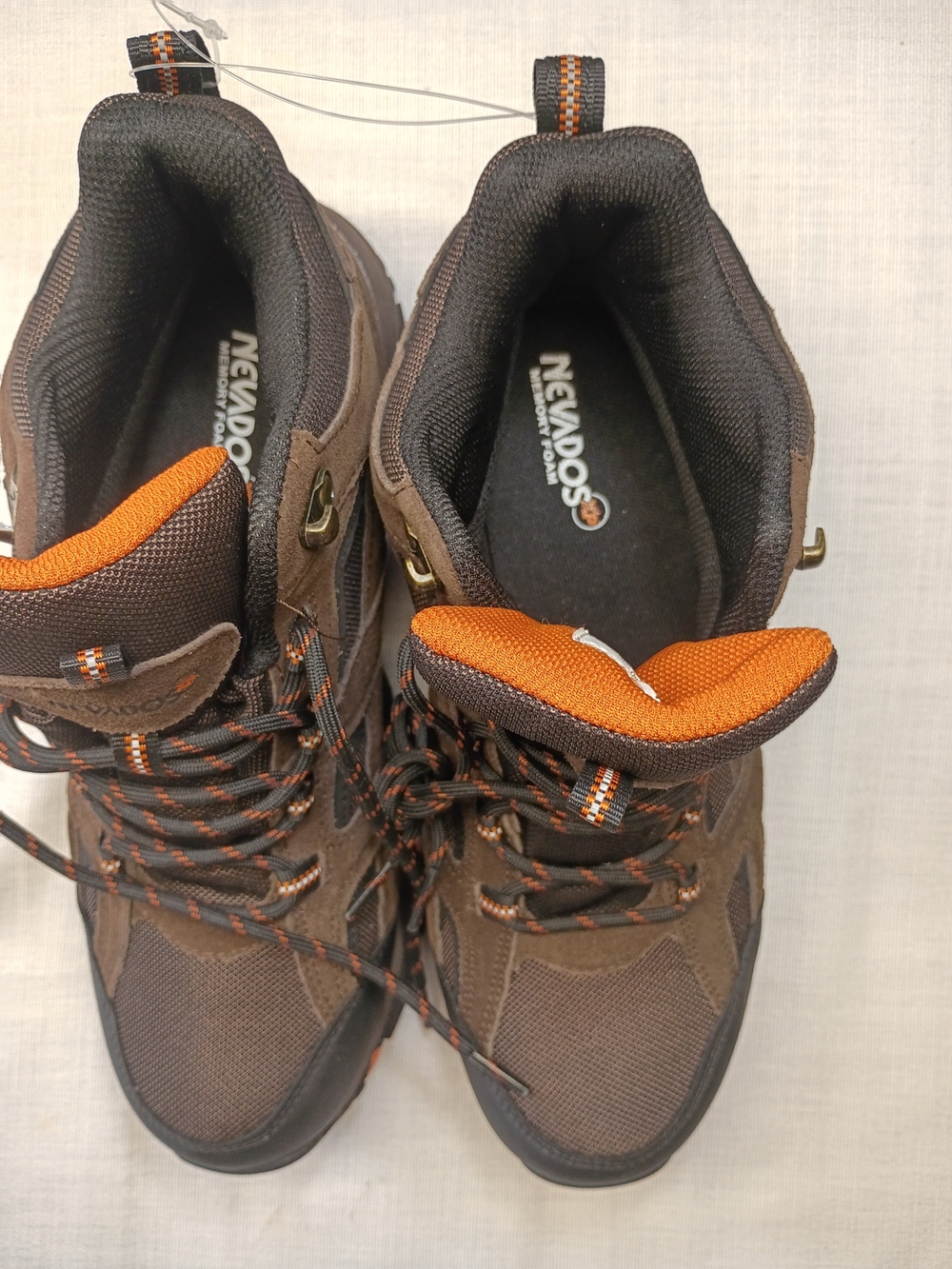 Nevados Boots Brown and Orange Men's Hiking Boots